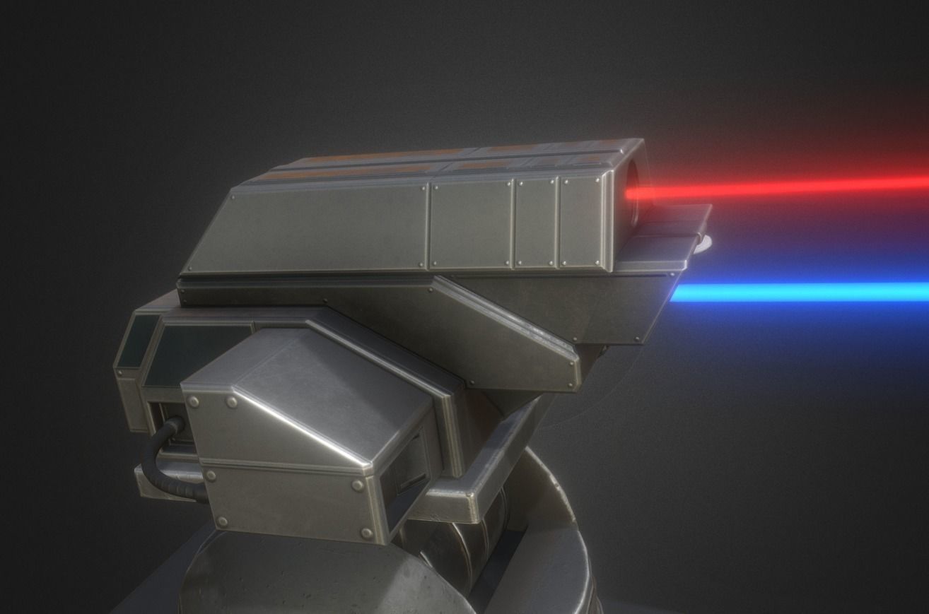 Futuristic Tower Collection Low-poly 3D model_28