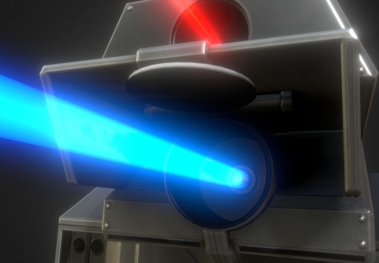 Futuristic Tower Collection Low-poly 3D model_30