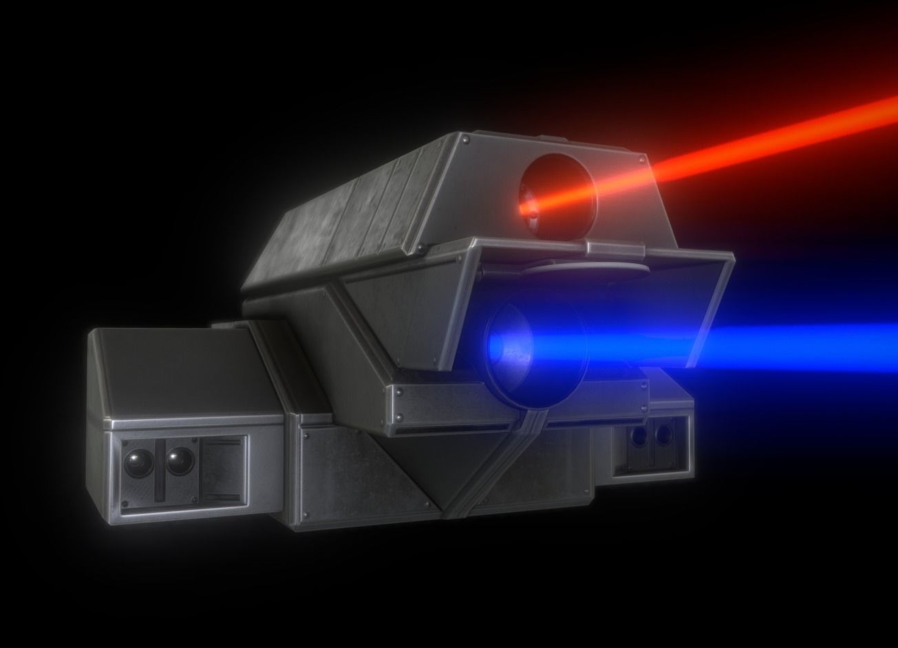 Futuristic Tower Collection Low-poly 3D model_162