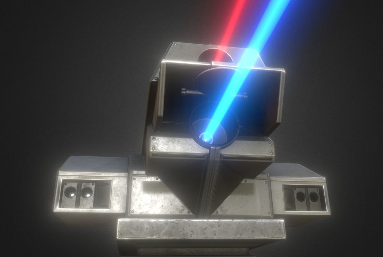 Futuristic Tower Collection Low-poly 3D model_39