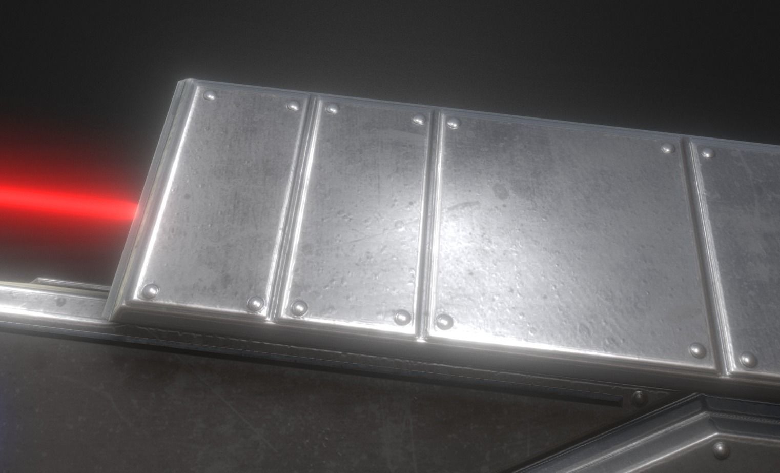 Futuristic Tower Collection Low-poly 3D model_37