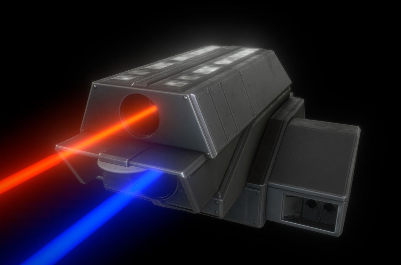 Futuristic Tower Collection Low-poly 3D model_163