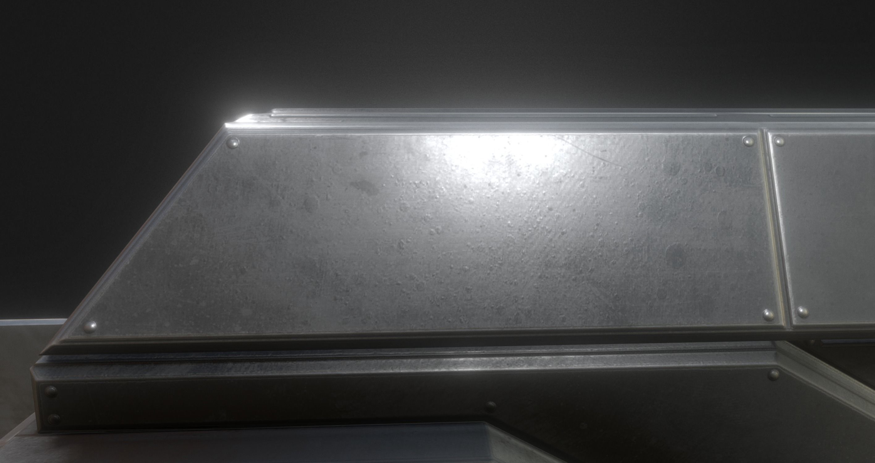 Futuristic Tower Collection Low-poly 3D model_77