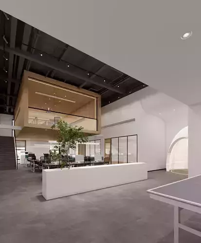  Office interior scene 24