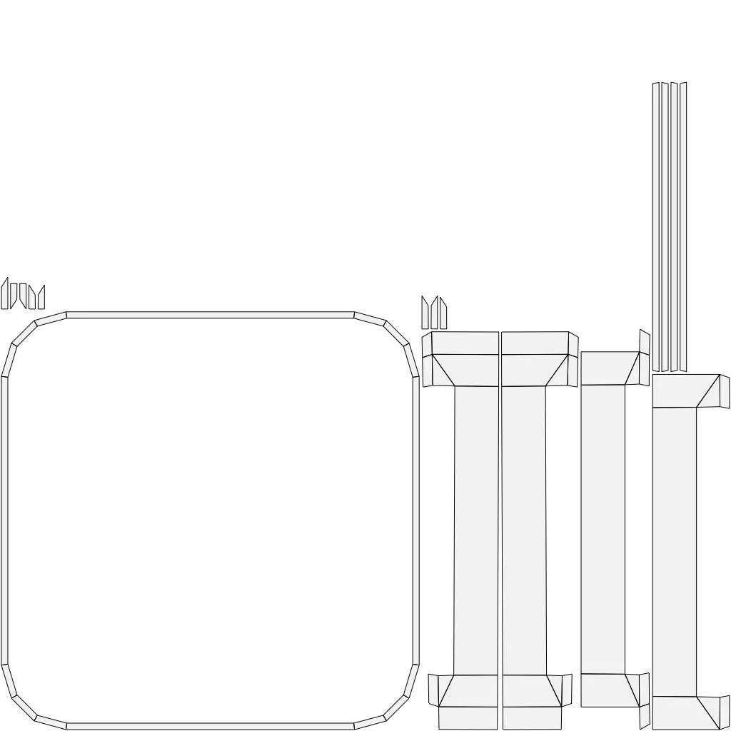 CCTV camera 3d model  Low-poly 3D model_15