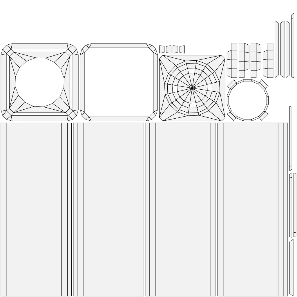 CCTV camera 3d model  Low-poly 3D model_14
