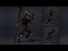 Gloom Mage Low-poly 3D model_7