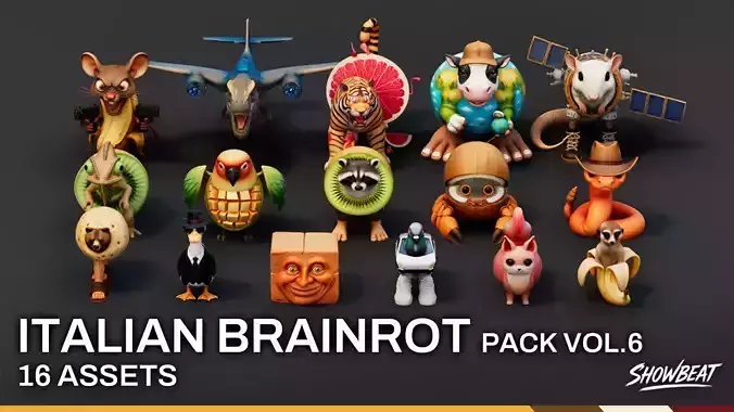 Italian Brainrot Pack VOL6