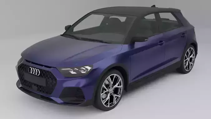 Audi A1 Citycarver 2019 3D Model