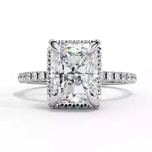 RADIANT DIAMOND RING -CAD-003
