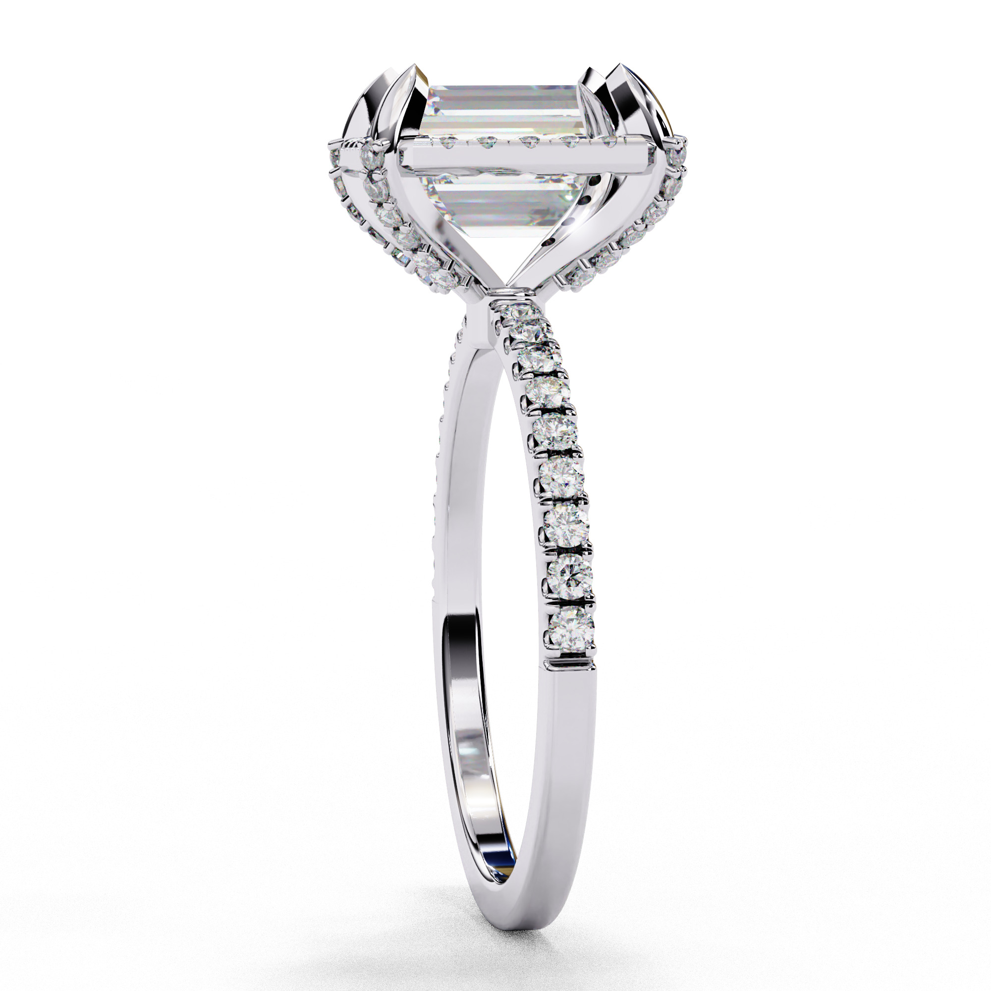 RADIANTDIAMOND RING -CAD-004 3D model_3