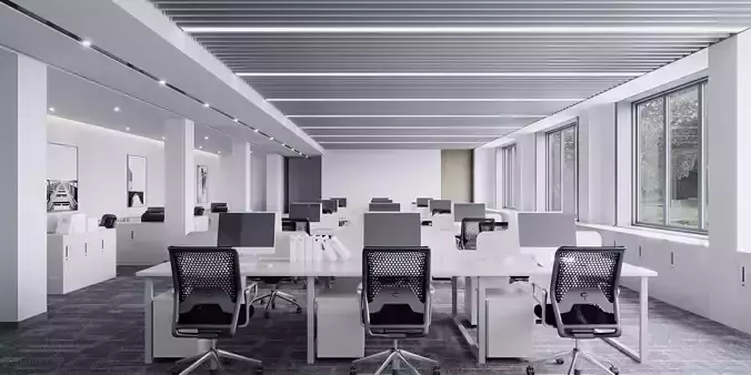  Office interior scene 31