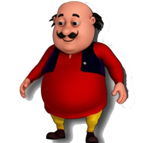 Motu-Patlu Low-poly 3D model