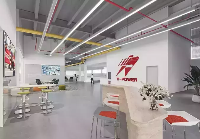 Modern reception lobby Interior