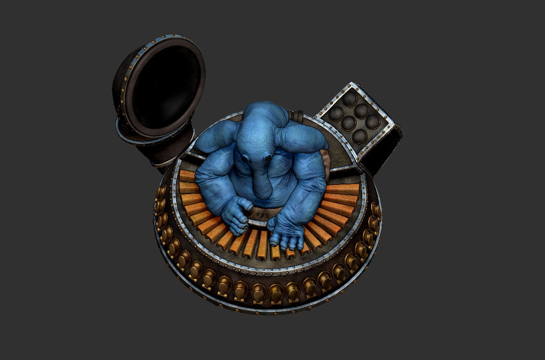 Max rebo 1983 3D print model_2