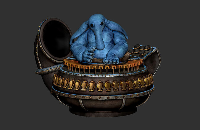 Max rebo 1983 3D print model