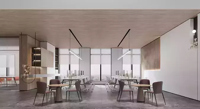  Office interior scene 37