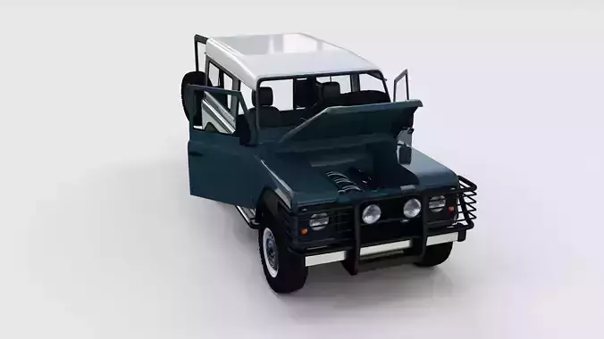 Full Land Rover Defender 90 Station Wagon rev