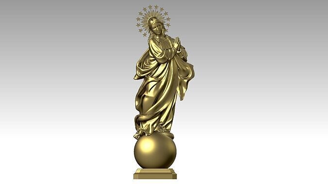Immaculate Mother - Virgin Mary 3D print model