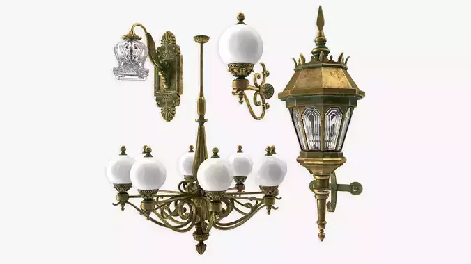 Street Lamp 3D model