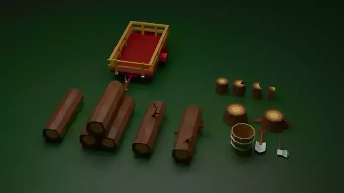 Lumber Bundle Asset Pack