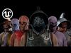 Crypt Fiend modular character - demo scene Low-poly 3D model_1