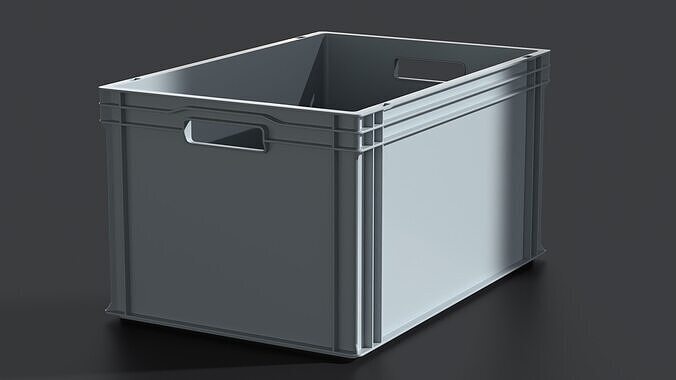 Plastic Crate 001 XL 3D model
