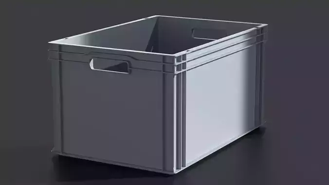 Plastic Crate 001 XL