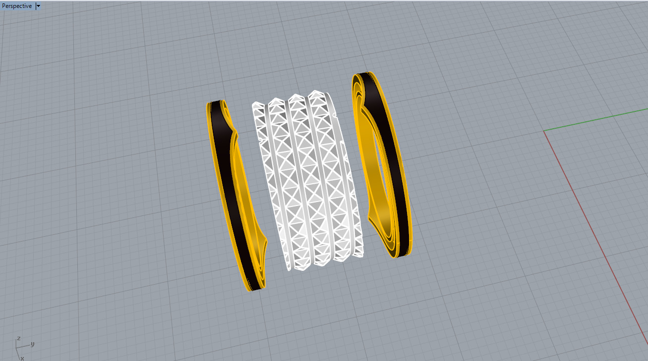 Bvlgari Ring 3D print model E 08 3D print model_31