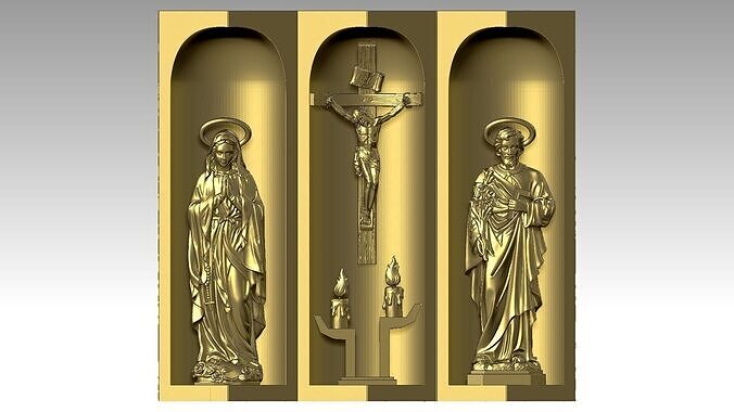 Altar box 3D print model