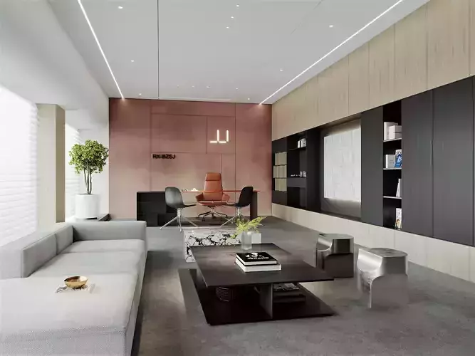  Office interior scene 45