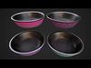 Pet Food Bowl Dishes for Cats Dogs Low-poly 3D model_1
