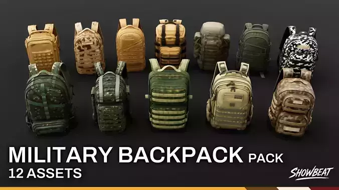 Military Backpack Pack