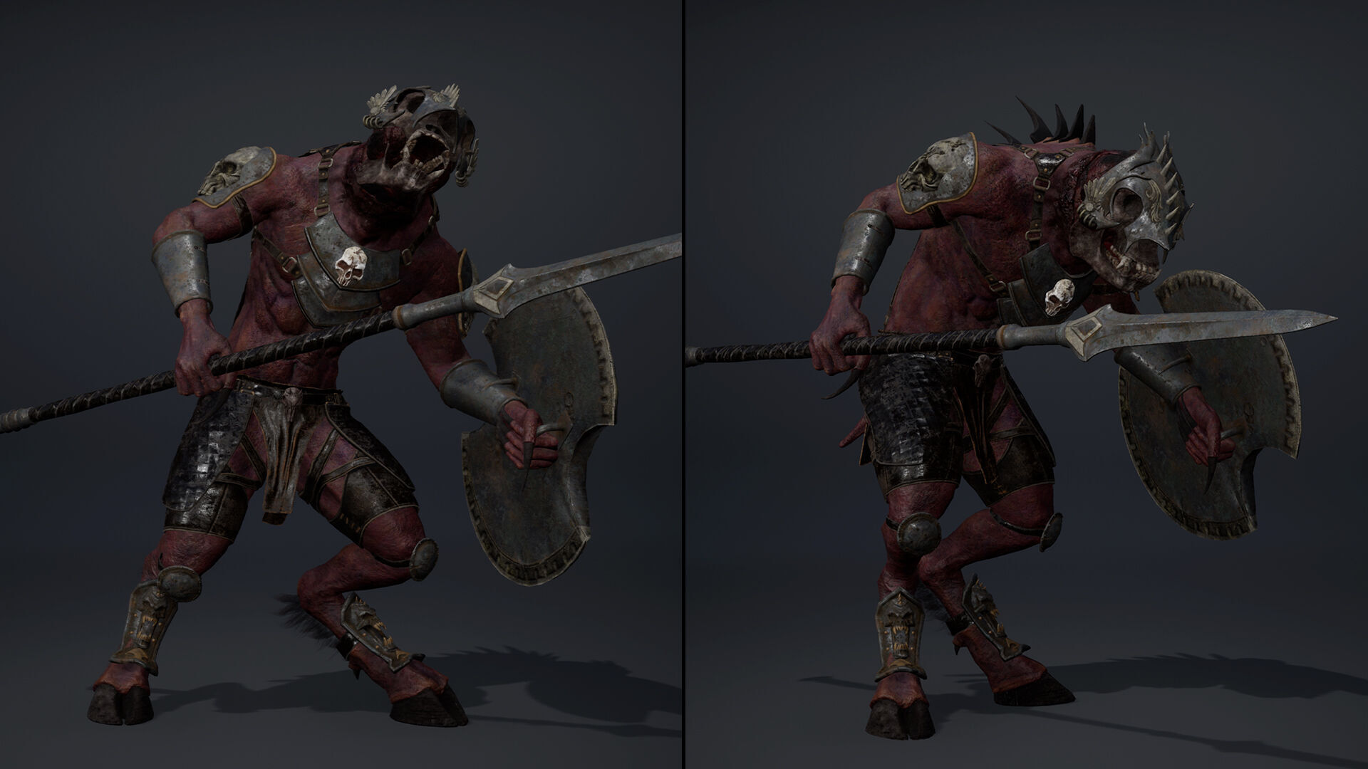 Gloom Spearman Low-poly 3D model_25