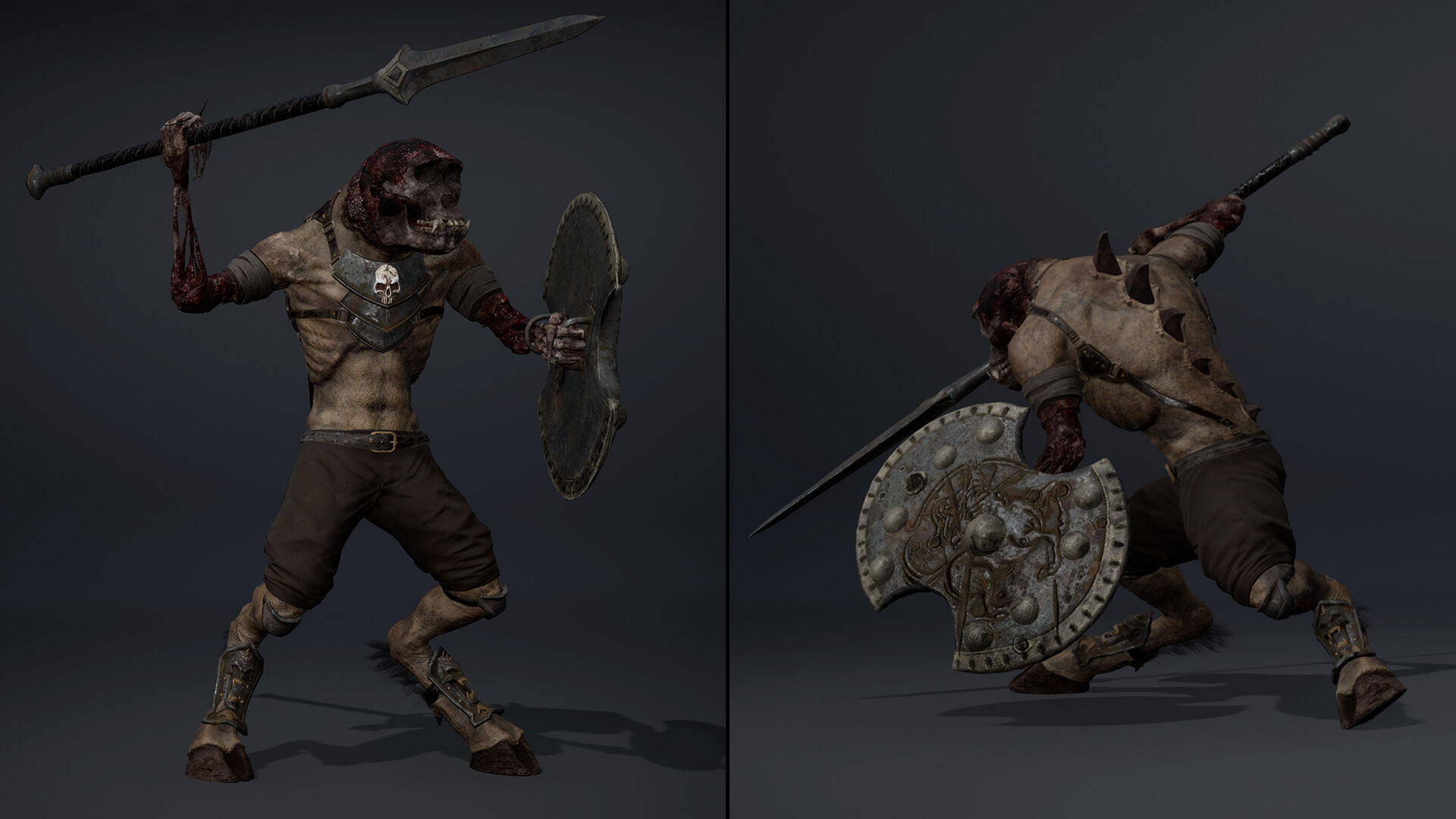 Gloom Spearman Low-poly 3D model_31