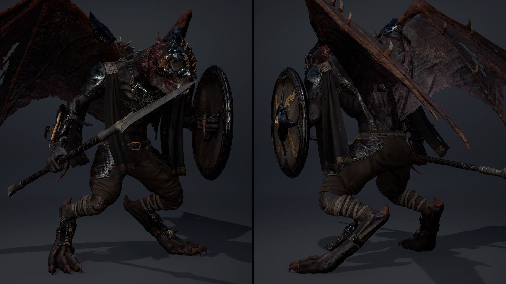 Gloom Spearman Low-poly 3D model_27