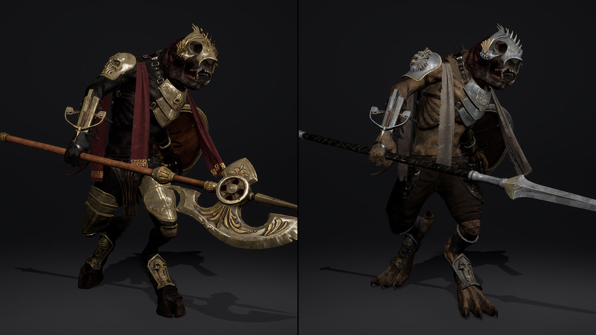 Gloom Spearman Low-poly 3D model_45