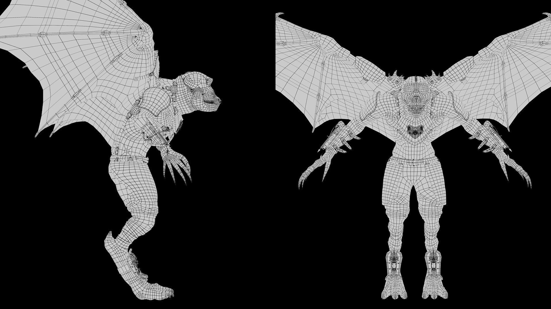 Gloom Spearman Low-poly 3D model_60