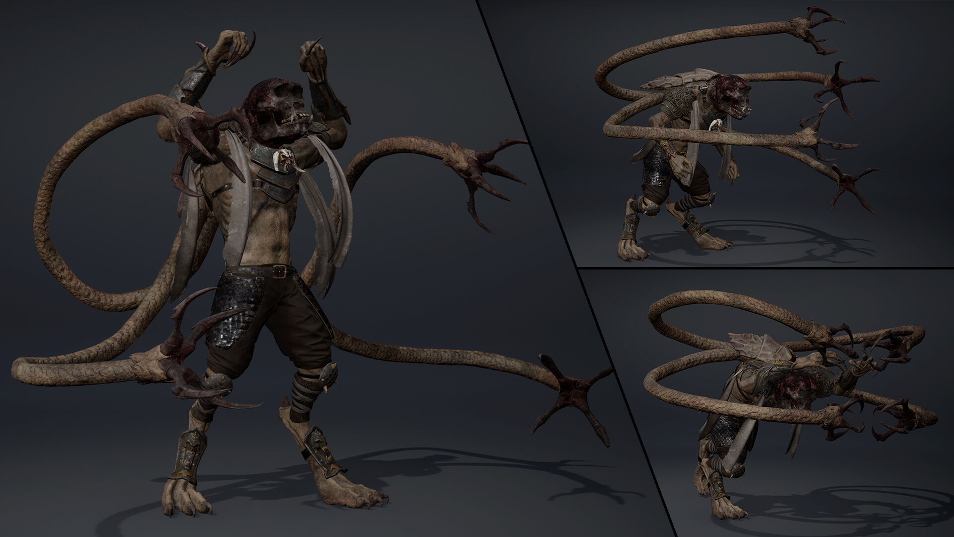 Gloom Spearman Low-poly 3D model_37