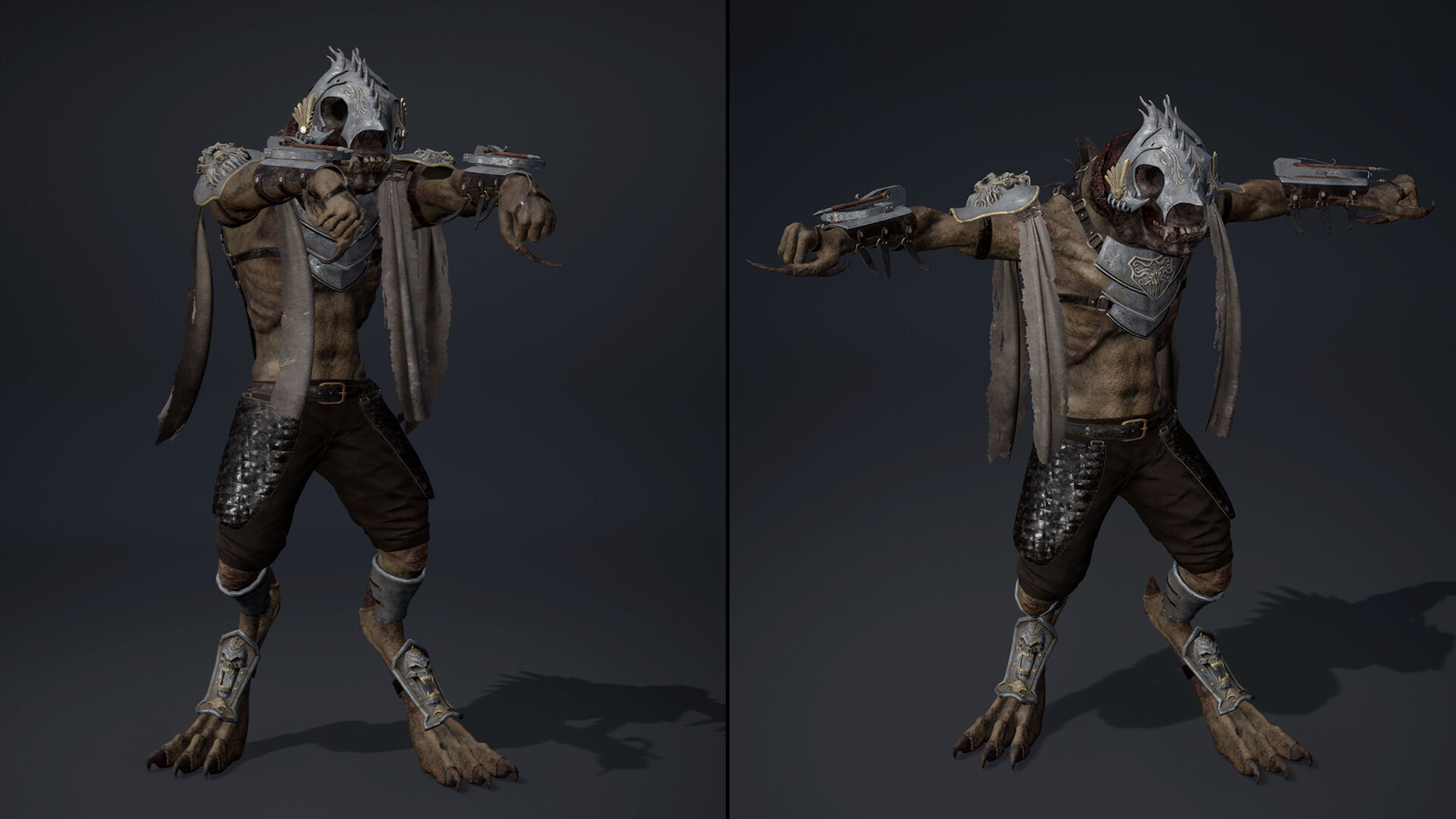 Gloom Spearman Low-poly 3D model_16