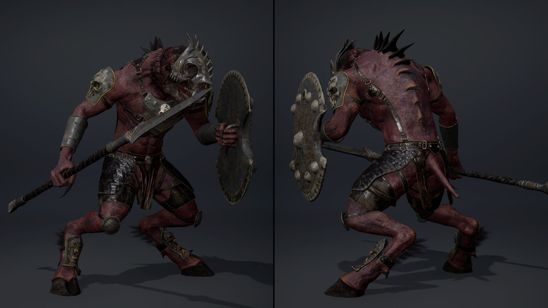 Gloom Spearman Low-poly 3D model_24