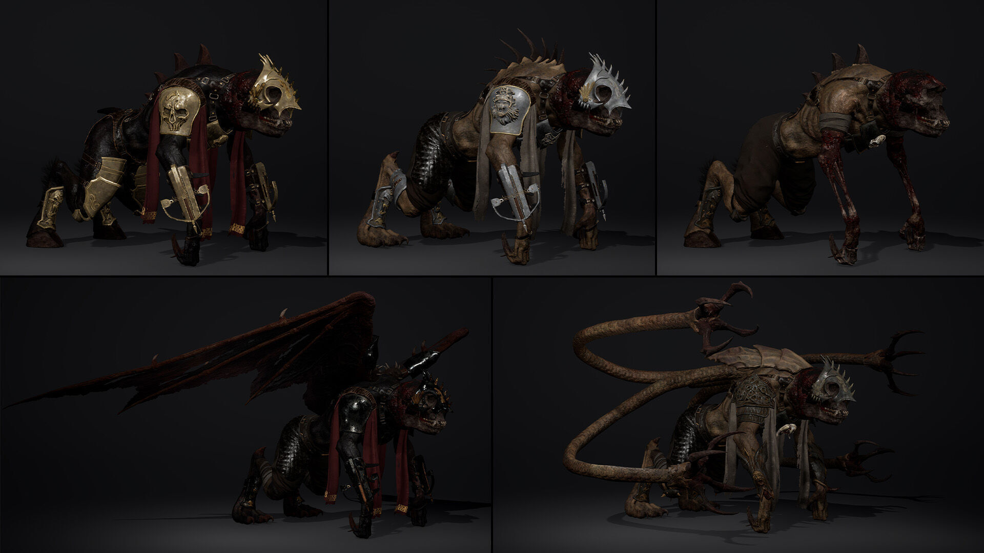 Gloom Spearman Low-poly 3D model_51