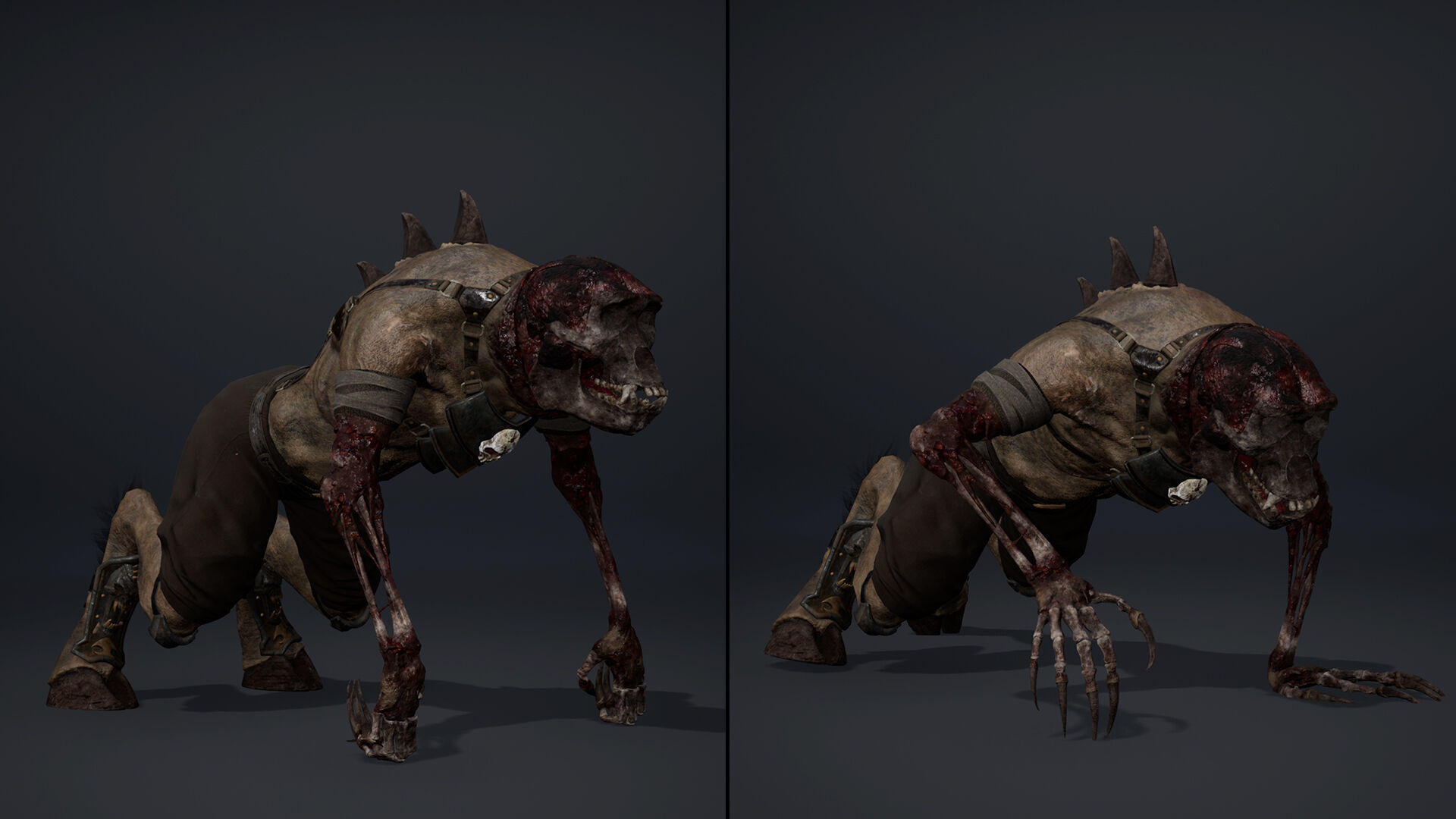 Gloom Spearman Low-poly 3D model_33