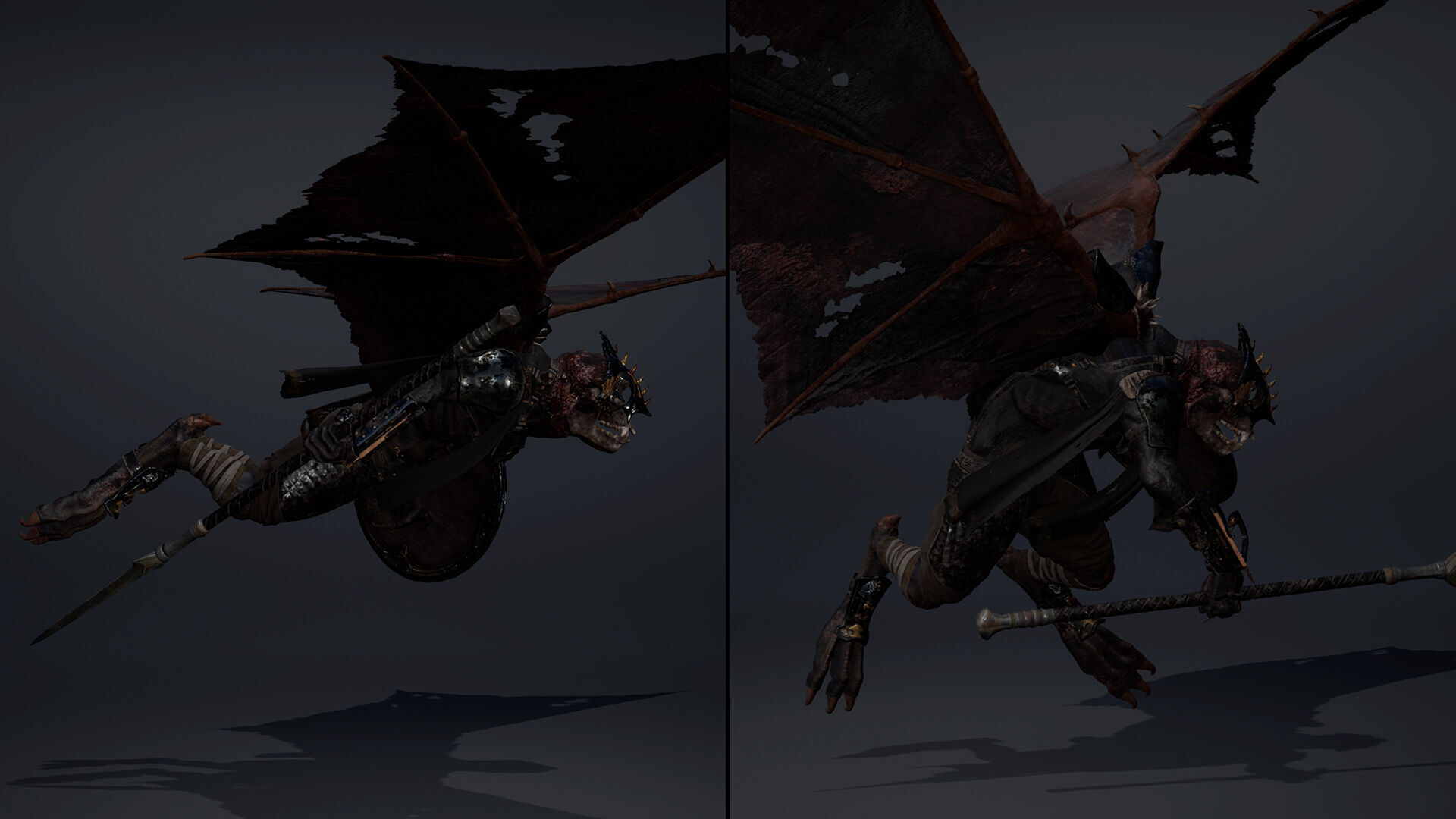 Gloom Spearman Low-poly 3D model_29