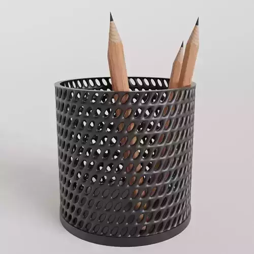 3d Printable Pencil Holder