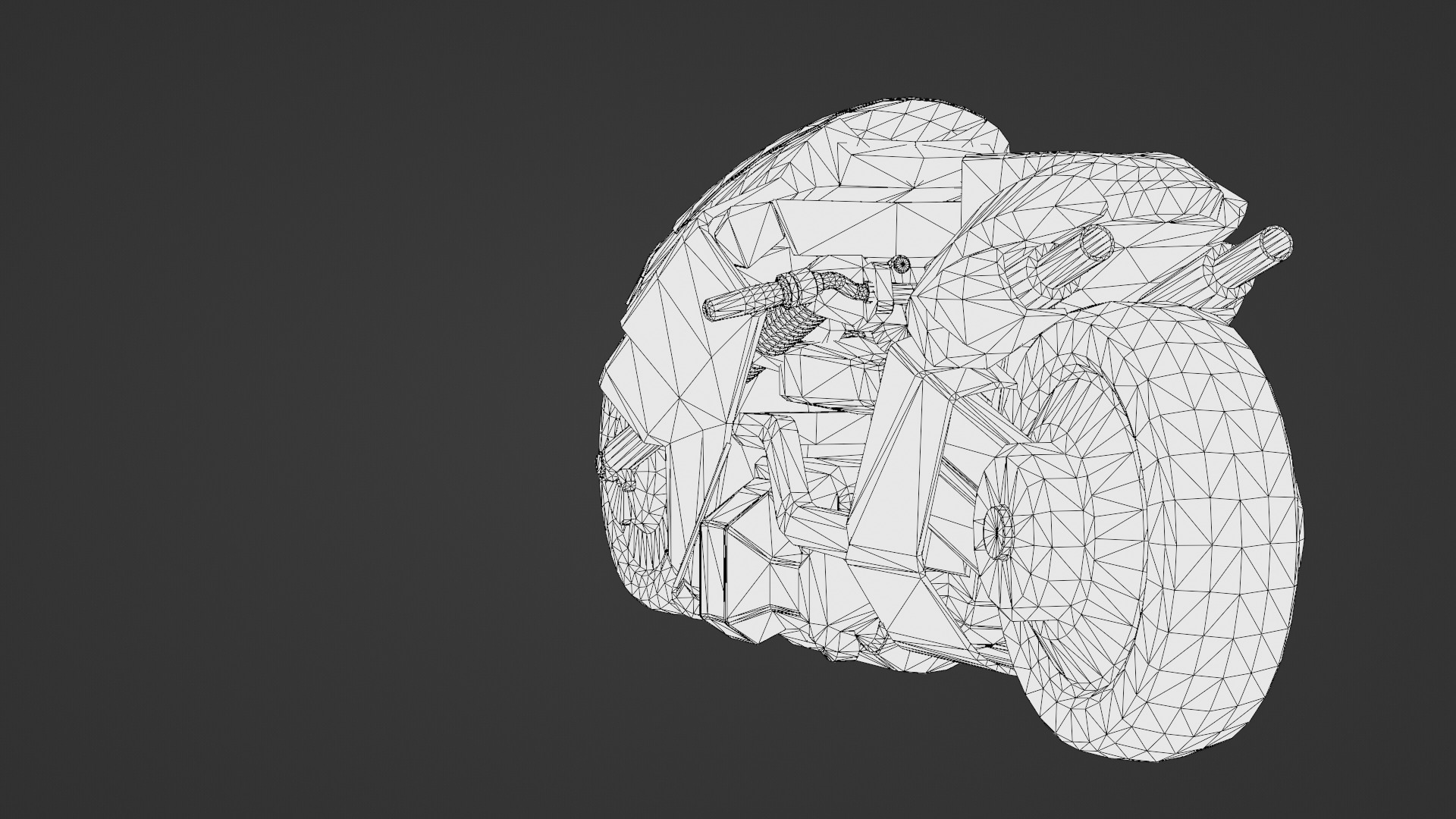 Free Akira Bike Futuristic Sci-Fi Motorcycle 3D Model Free low-poly 3D model_31