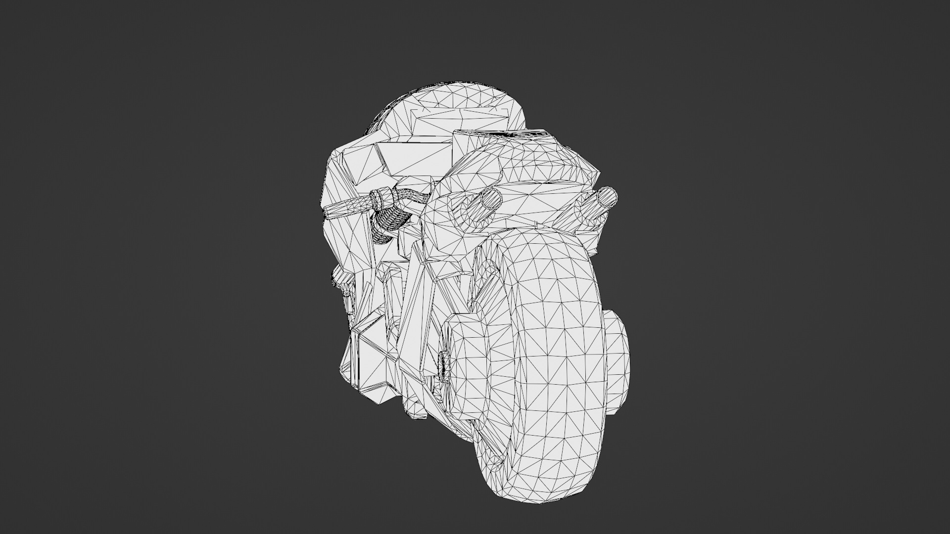 Free Akira Bike Futuristic Sci-Fi Motorcycle 3D Model Free low-poly 3D model_24