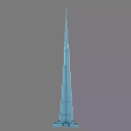 Burj Khalifa 3d Model  3D model
