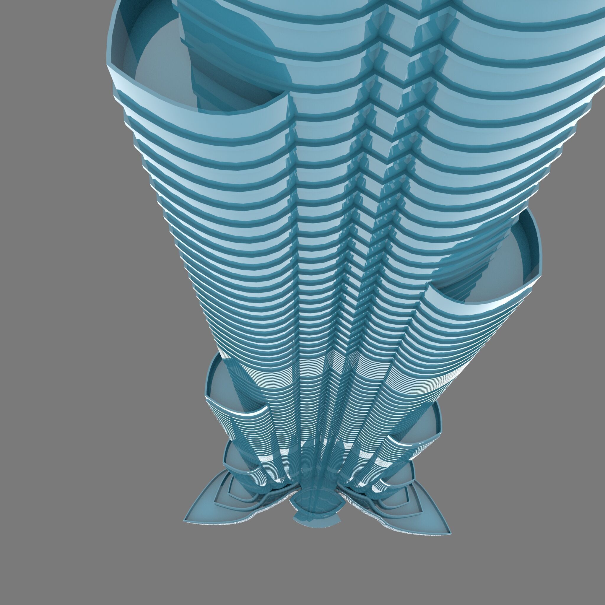 Burj Khalifa 3d Model  3D model_8