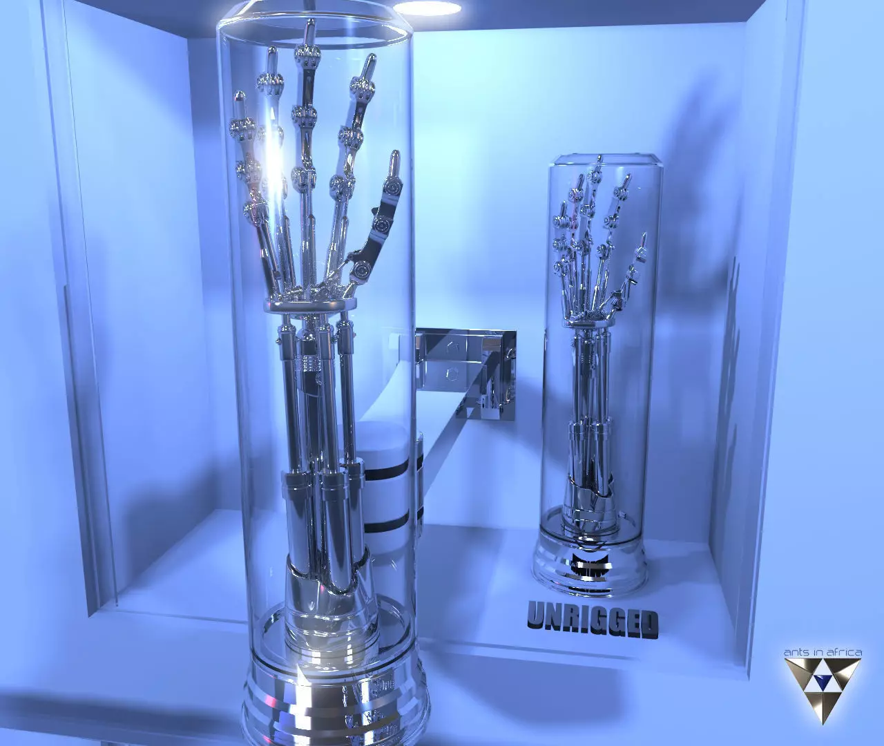 Terminator Arm 3D model_0